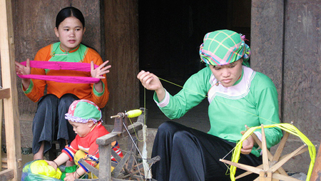 Los Giay en Lao Cai